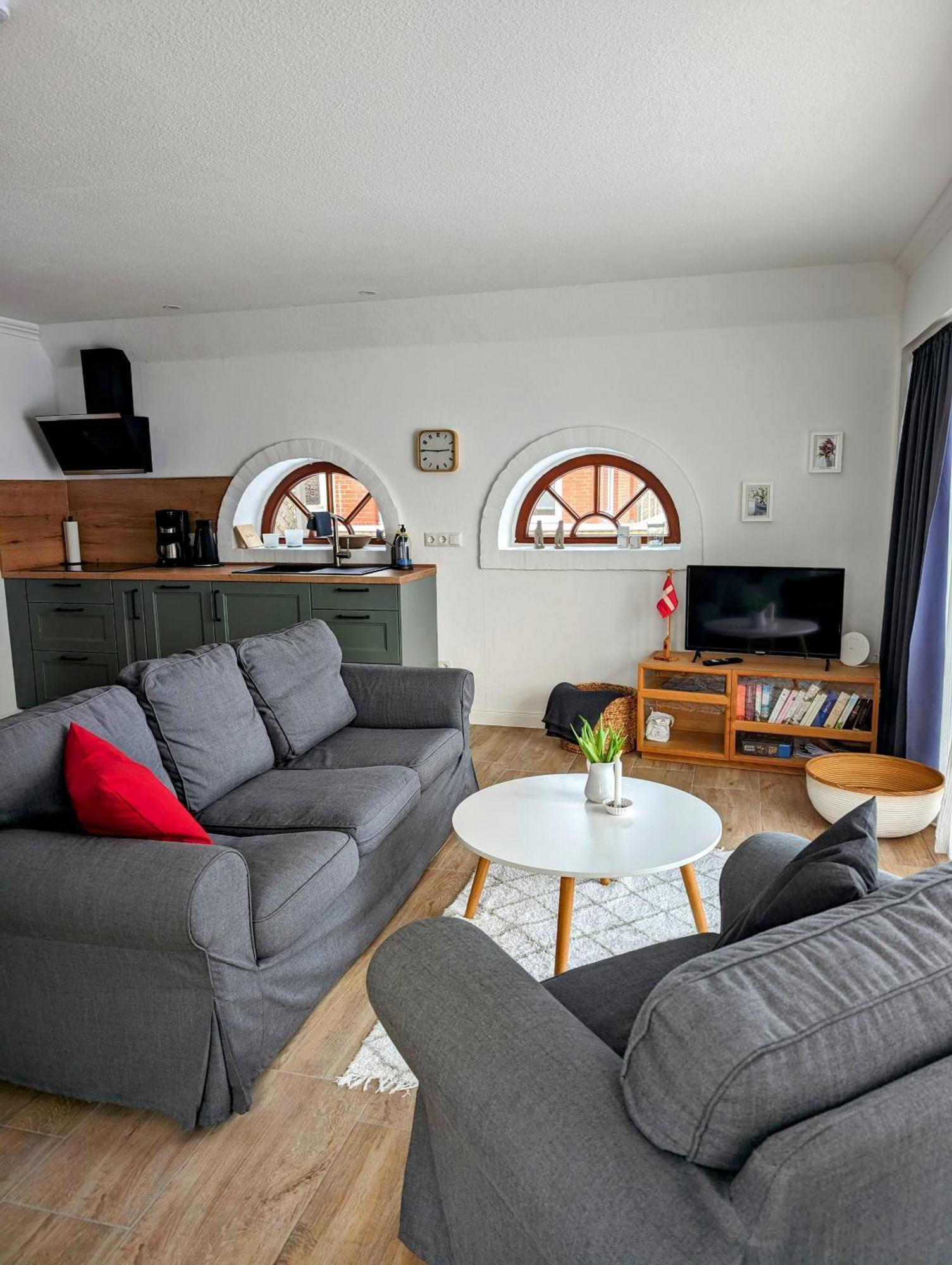 Ferienwohnung Deichblick Tönning Esterno foto